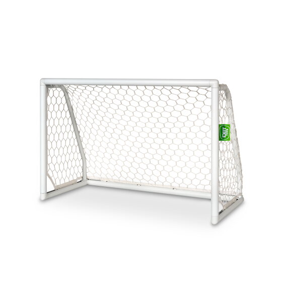 EXIT Scala aluminium football goal 120x80cm - white