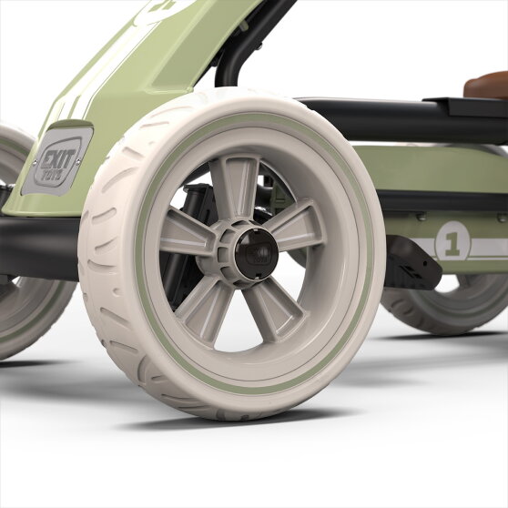 EXIT Foxy Pedal Go-Kart for kids green | pedal go-kart from 2 years