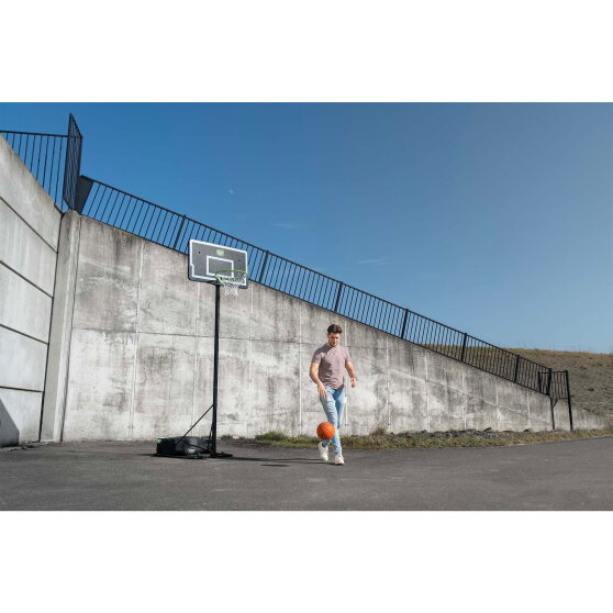 EXIT NovaStar height-adjustable basketball backboard that grows with you