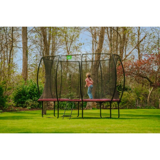 EXIT Silhouette trampoline 214x305cm - pink