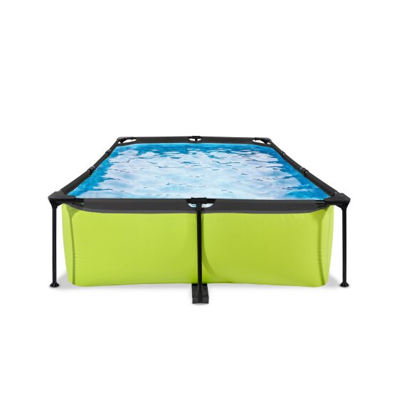 EXIT Lime pool 300x200x65cm with filter pump - green