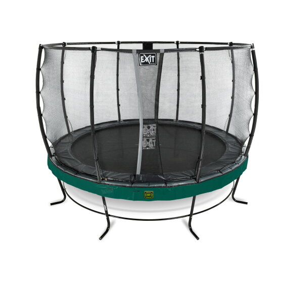 EXIT Elegant Premium trampoline complete set ø366cm - green