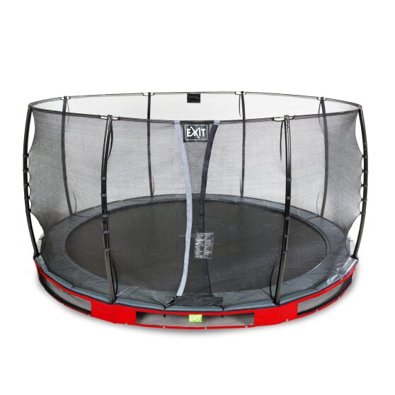 08.30.12.80-exit-elegant-premium-ground-trampoline-o366cm-with-economy-safety-net-red