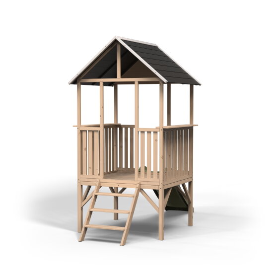 EXIT Panorama 300 wooden playhouse with slide