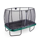 EXIT Elegant Premium trampoline complete set 244x427cm - green