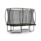 EXIT Silhouette trampoline 244x366cm with ladder - black