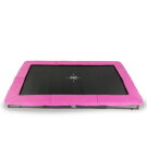 EXIT Silhouette ground sports trampoline 244x366cm - pink