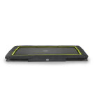 EXIT Silhouette ground trampoline 244x366cm - black