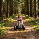 EXIT Foxy go-kart for kids black | pedal go-kart from 2 years