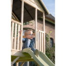 EXIT Panorama 350 wooden playhouse with slide and mud kitchen