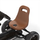 EXIT Foxy pedal go-kart with trailer for kids black | from 2 years