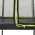 EXIT Silhouette trampoline 244x366cm with ladder - black