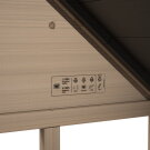 EXIT Panorama 300 wooden playhouse with slide