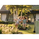 EXIT Ivy outdoor playset with slide and swing set