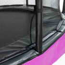 EXIT Elegant Premium ground trampoline ø366cm with Deluxe safety net - purple