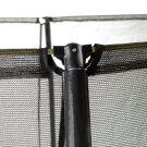 EXIT Silhouette ground trampoline ø244cm with safety net - black
