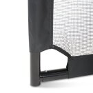 EXIT Coppa steel football goal 220x170cm - black
