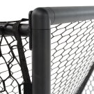 EXIT Scala aluminium football goal 120x80cm - black