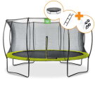 EXIT Silhouette trampoline ø427cm - green + free accessory kit