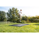 EXIT InTerra ground-level sports trampoline 244x366cm - black