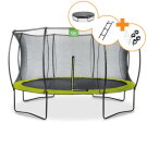 EXIT Silhouette trampoline ø366cm - green + free accessory kit