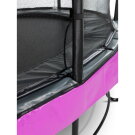 EXIT Elegant Premium trampoline ø366cm with Deluxe safetynet - purple