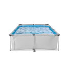 EXIT Soft Grey pool 300x200x65cm with filter pump - grey