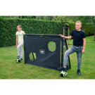 EXIT Maestro steel football goal 180x120cm - black