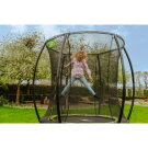 EXIT Silhouette trampoline ø183cm - green + free accessory kit