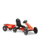 EXIT Spider Race pedal go-kart with trailer - red