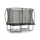 EXIT Silhouette trampoline 244x366cm with ladder - black