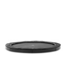 EXIT InTerra ground-level sports trampoline ø366cm - black