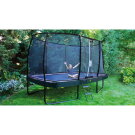 EXIT Elegant Premium trampoline complete set 244x427cm - black