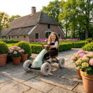 EXIT Foxy go-kart for kids green | pedal go-kart from 2 years