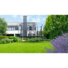 EXIT Silhouette trampoline ø366cm with ladder - black