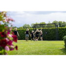 EXIT Finta steel football goal 300x200cm - black