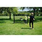 EXIT Maestro steel football goal 180x120cm - black