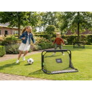 EXIT Pico steel football goal 90x60cm (set of 2) - black
