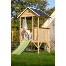 EXIT Panorama 300 wooden playhouse with slide