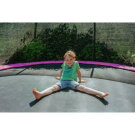 EXIT Silhouette ground trampoline ø366cm with safety net - pink
