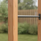 EXIT Linea 85 wooden tumble bar double