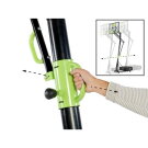 EXIT portable basketball backboard on wheels - green/black