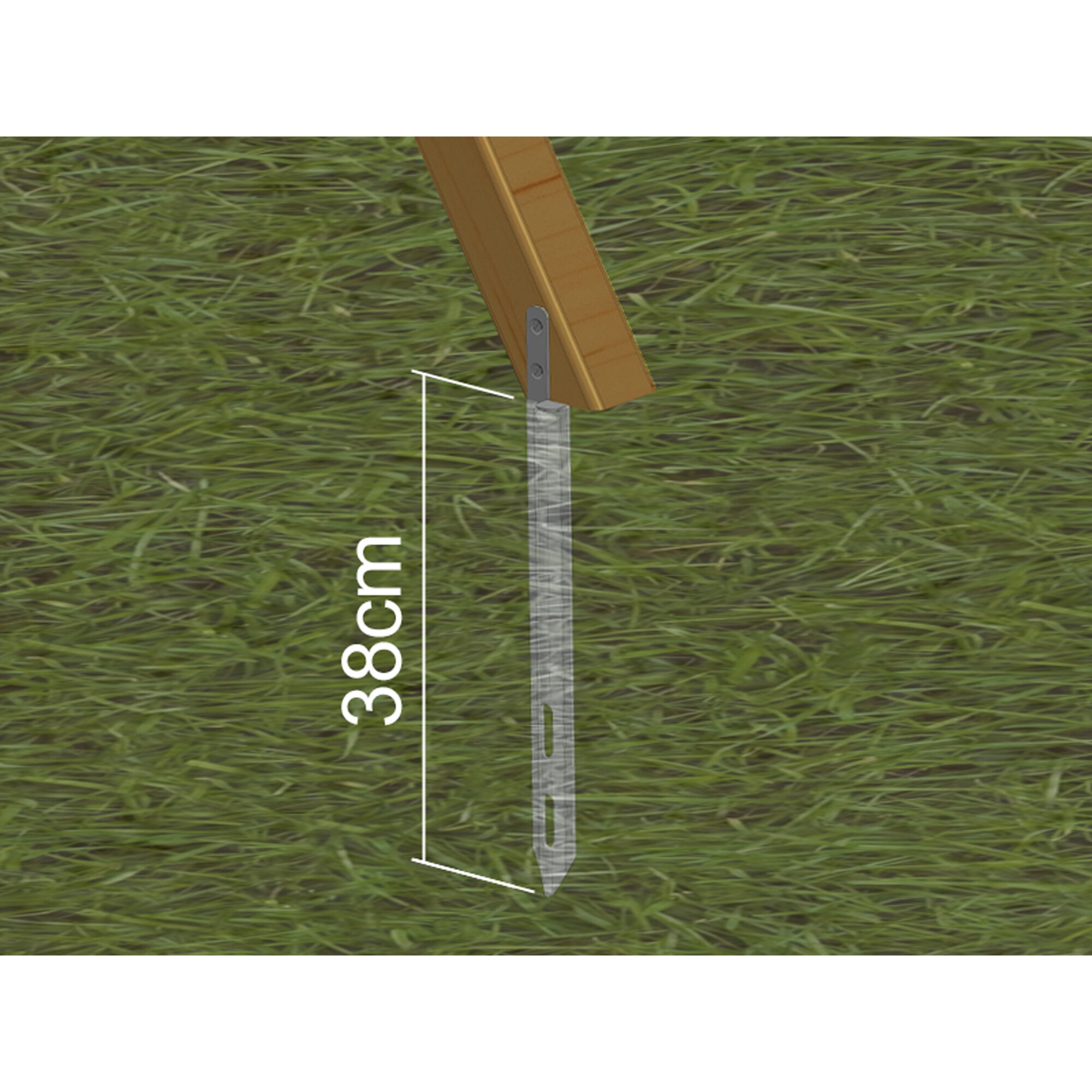 EXIT anchoring set for play equipment and play houses (4 pieces) EXIT