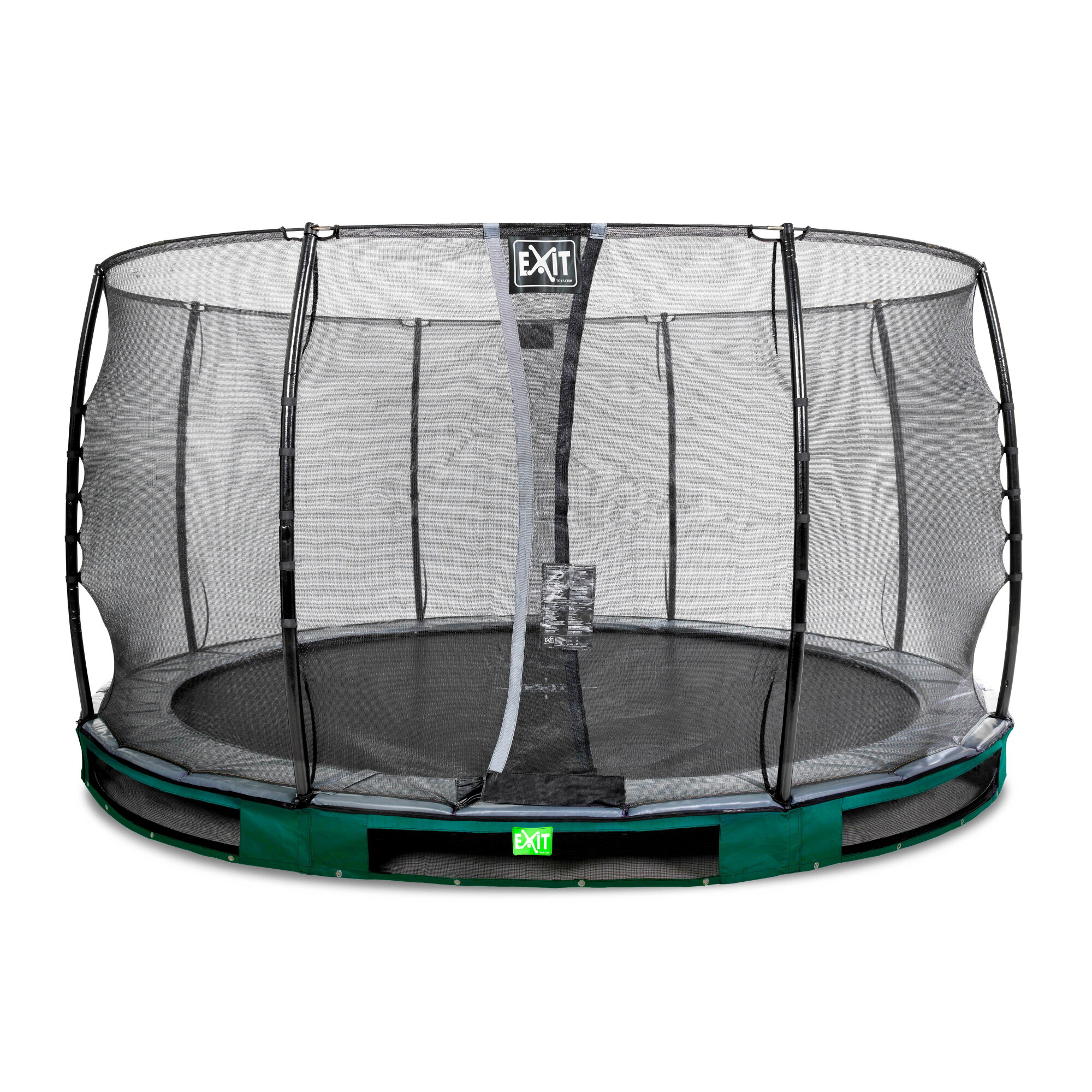 EXIT skirt Elegant ground trampoline ø366cm green EXIT Toys