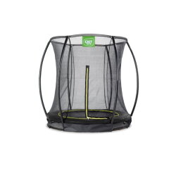 EXIT Silhouette ground trampoline ø183cm with safety net - black