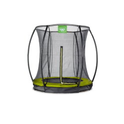 EXIT Silhouette ground trampoline ø183cm with safety net - green