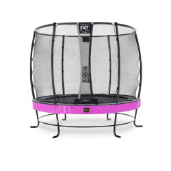 EXIT Elegant Premium trampoline ø253cm with Deluxe safetynet - purple