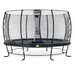 EXIT Elegant trampoline ø427cm with Economy safetynet - black