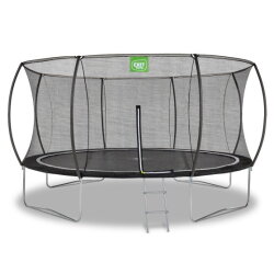 EXIT Black Edition trampoline ø427cm - black