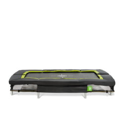 EXIT Silhouette ground sports trampoline 153x214cm - black